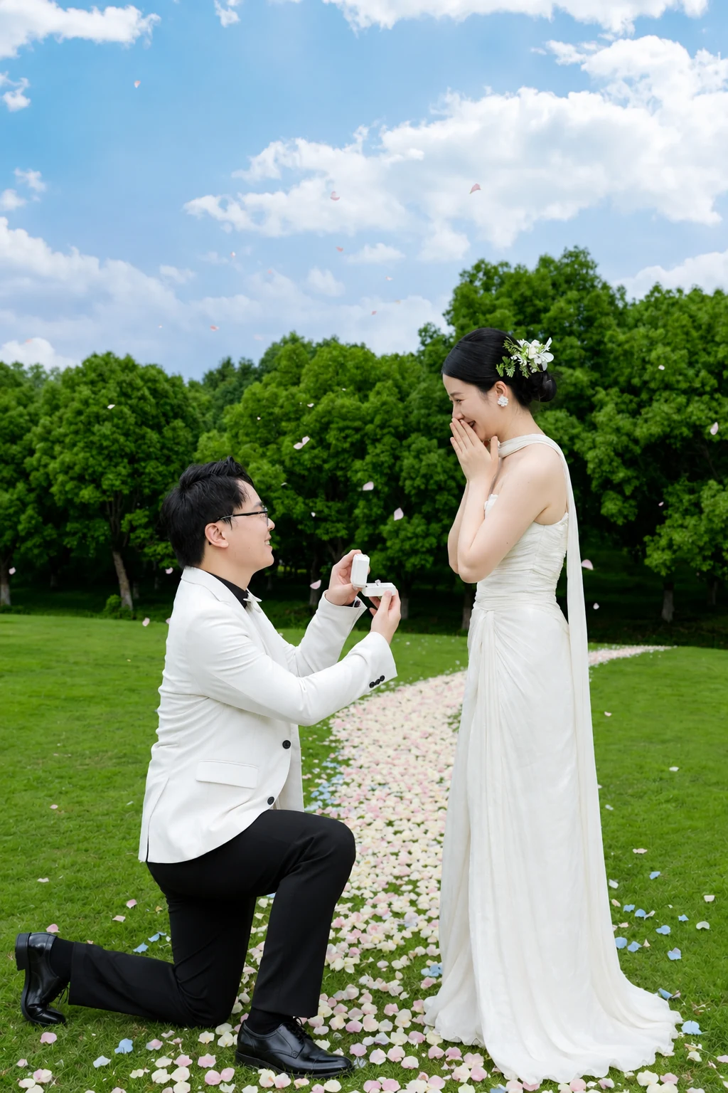 新人求婚照片